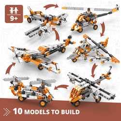 United Scientific&trade;&nbsp;Engino&trade; STEM How Aircrafts Work? Technology of Machines